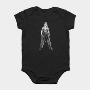 Franco - Ilsa The Wicked Warden Baby Bodysuit